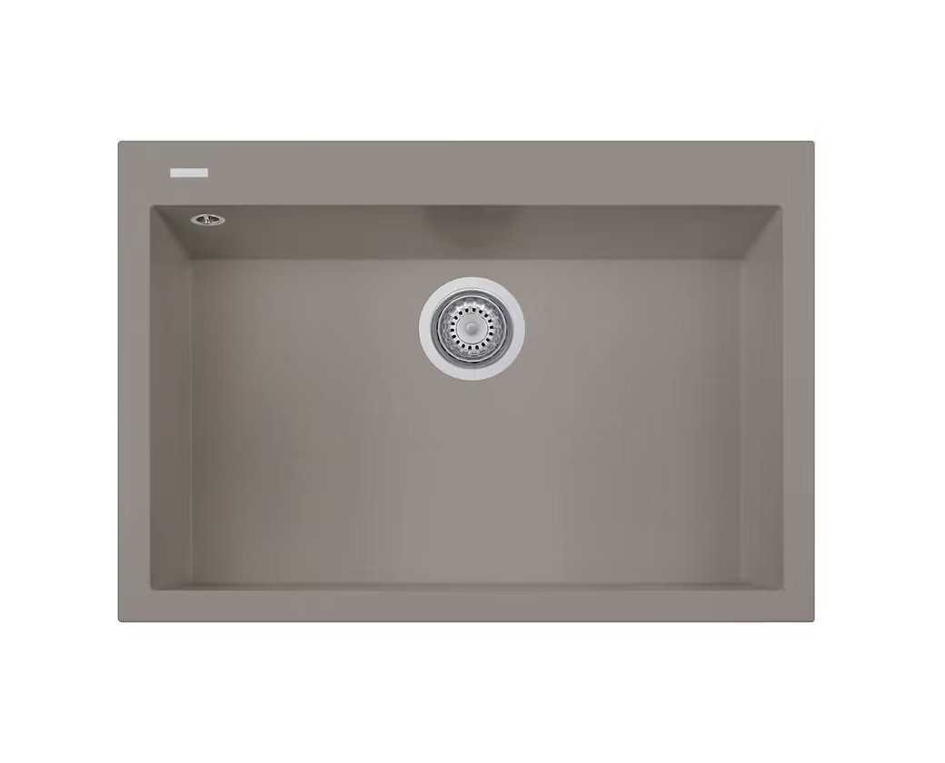 Q Alba Single Bowl Granite Composite Kitchen Sink