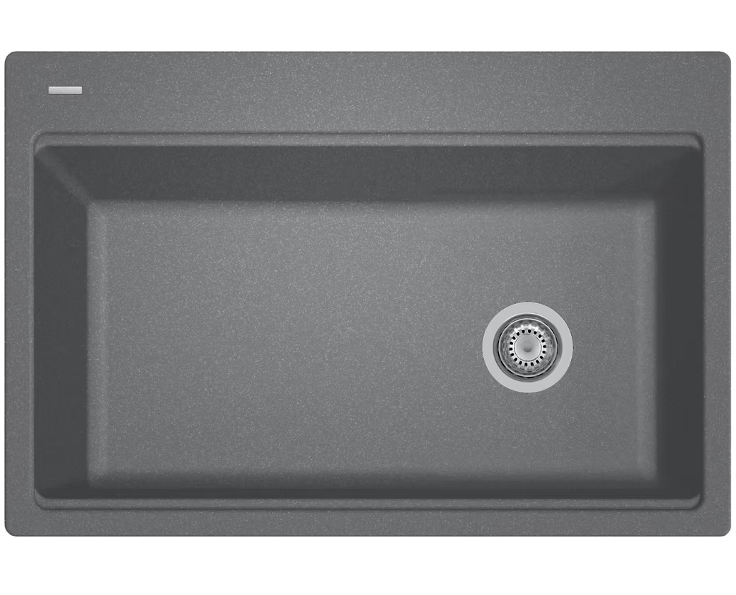 Q Lucca Granite Composite Workstation Kitchen Sink