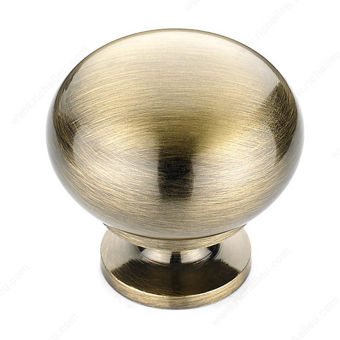 Traditional Brass Knob - 4923