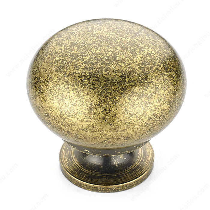 Traditional Brass Knob - 4923