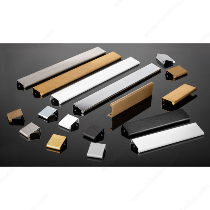 Modern Aluminum Edge Pull - 9696