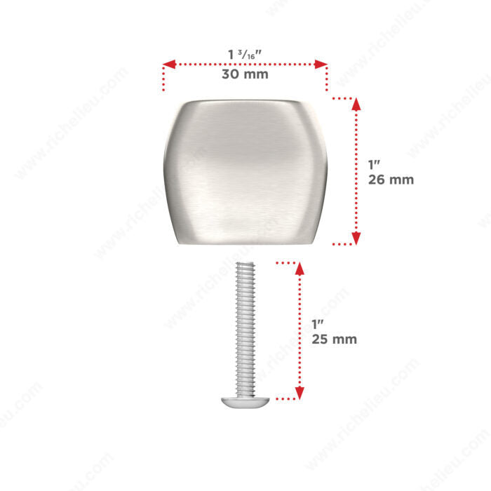 Modern Metal Knob - 82871