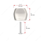 Modern Metal Knob - 82871