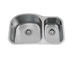 PROHS 70/30 Double Bowl Stainless Steel Undermount Kitchen Sink