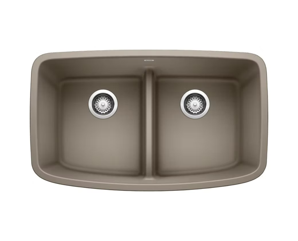 BLANCO Valea Equal Low Divide Granite Composite Kitchen Sink