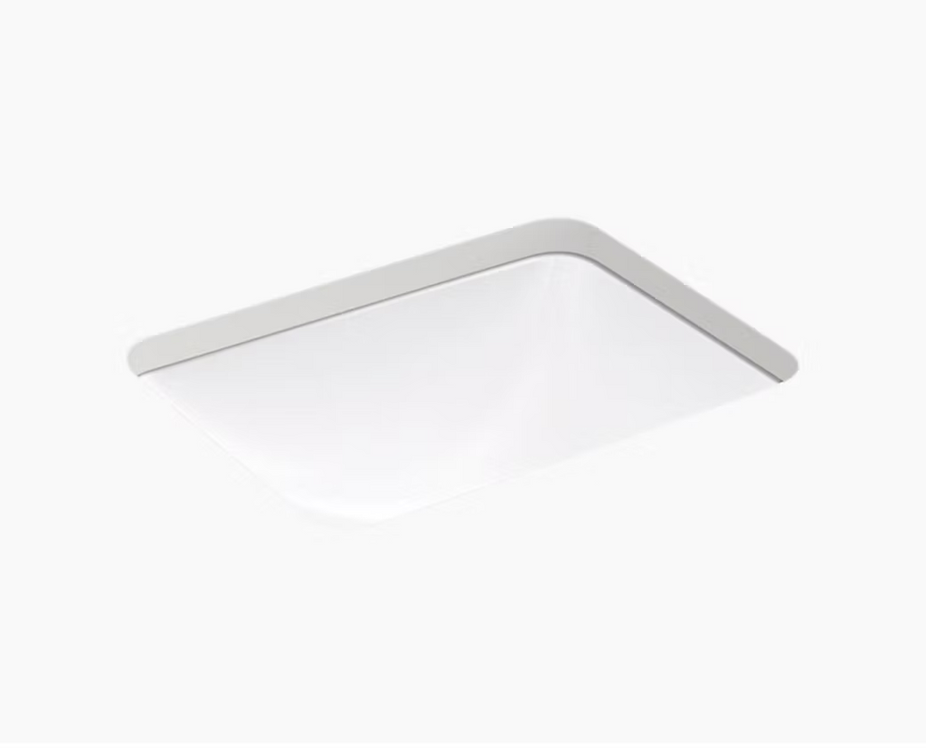KOHLER Caxton Rectangular Vitreous China Vanity Sink