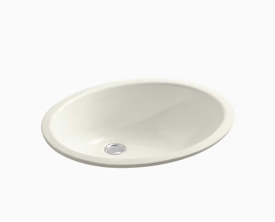 KOHLER Caxton Oval Vitreous China Vanity Sink
