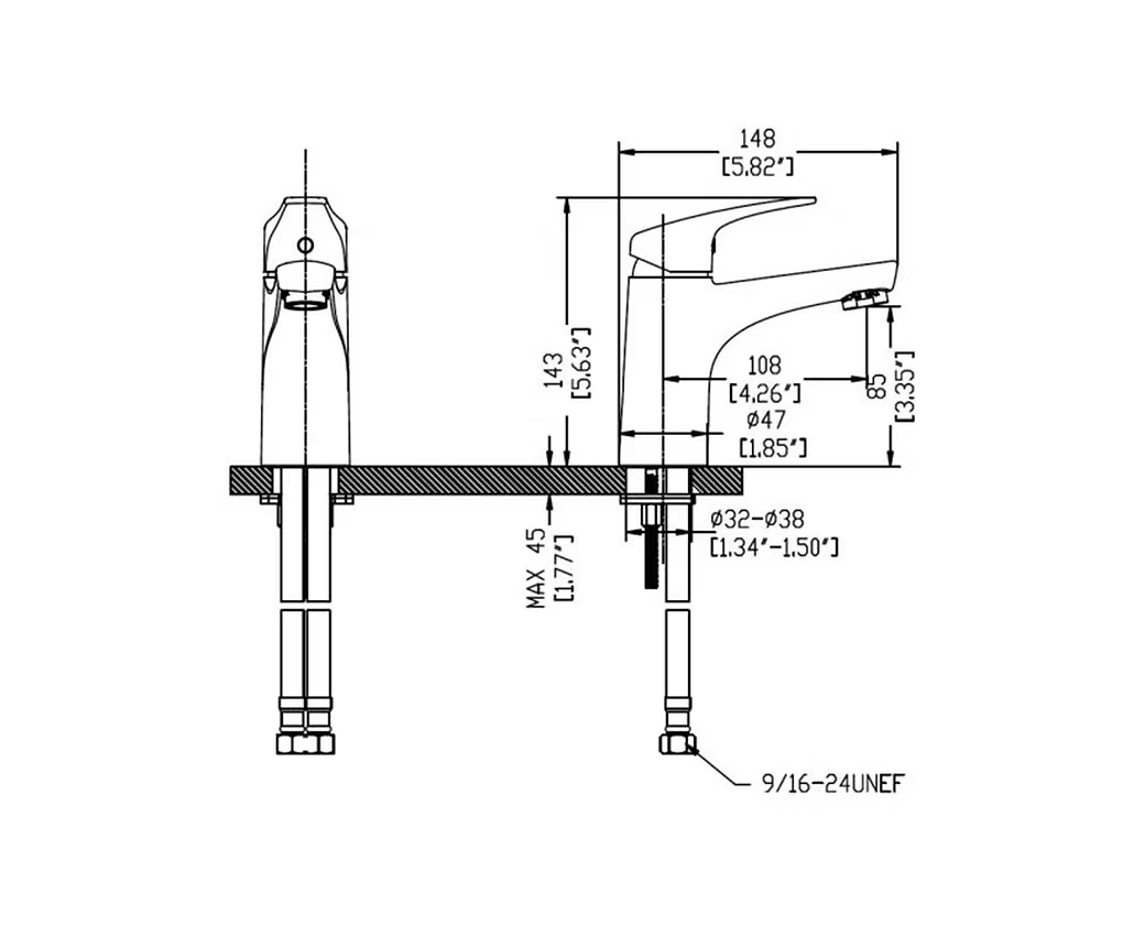 PROHS Lily Vanity Faucet