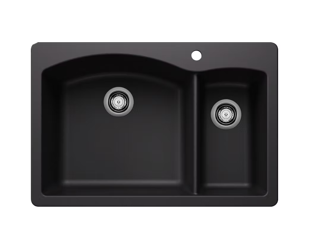 BLANCO Diamond 80-20 Double Bowl Granite Composite Kitchen Sink
