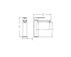HUNTINGTON BRASS Tazio Single Control Vanity Faucet