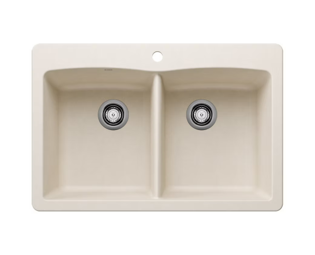 BLANCO Diamond Equal Double Bowl Granite Composite Kitchen Sink