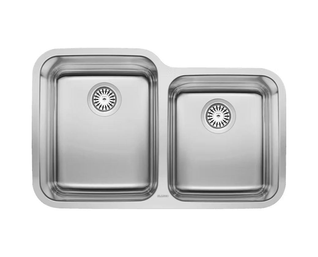 BLANCO Stellar 60-40 Stainless Steel Kitchen Sink