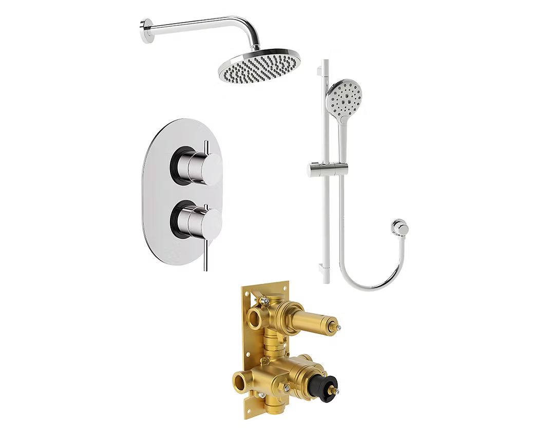 PROHS Maple Thermostatic Shower Package