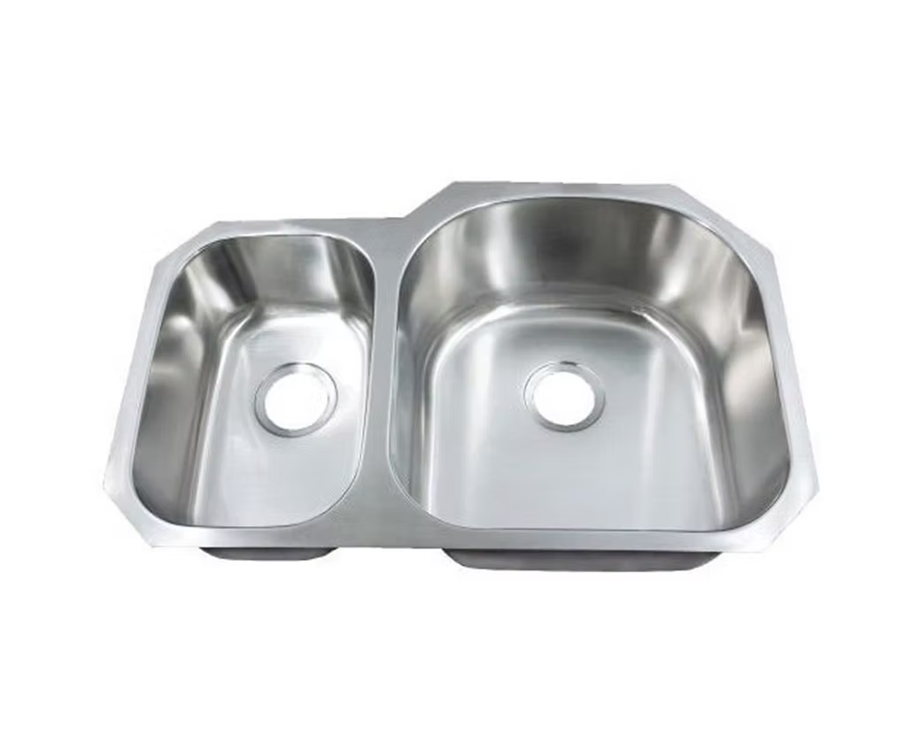 PROHS 30/70 Double Bowl Stainless Steel Undermount Kitchen Sink