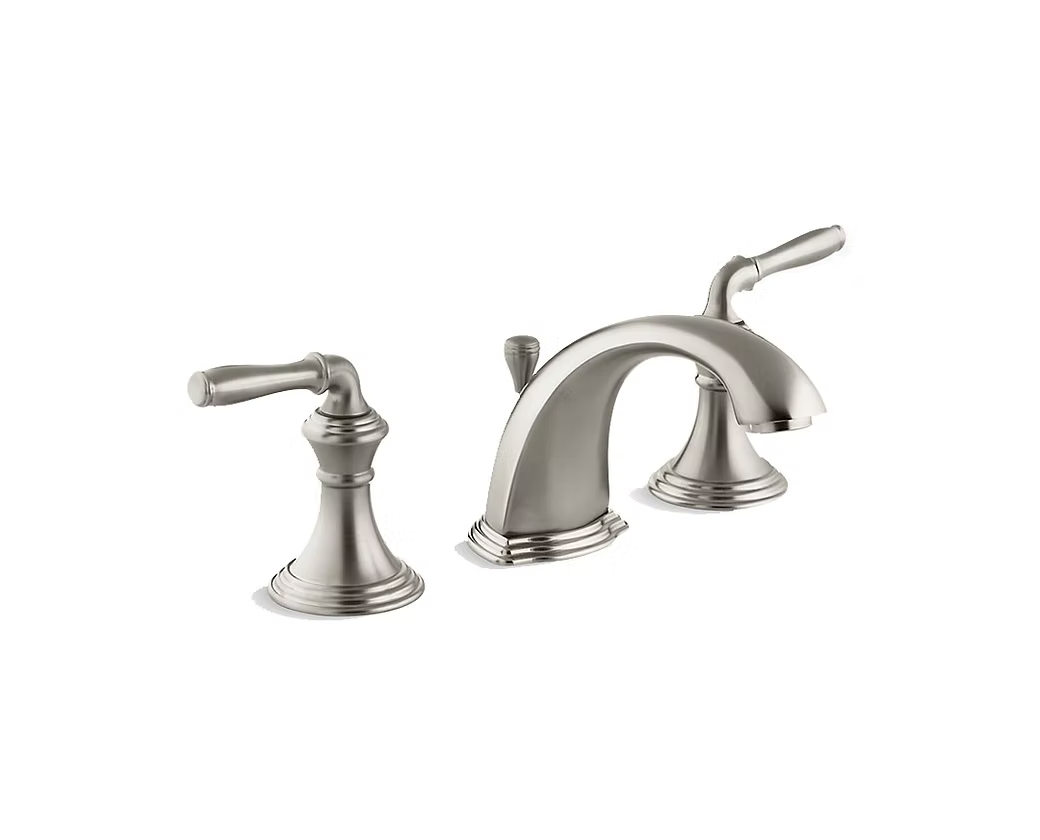 KOHLER Devonshire Widespread with Lever Handles Vanity Faucet