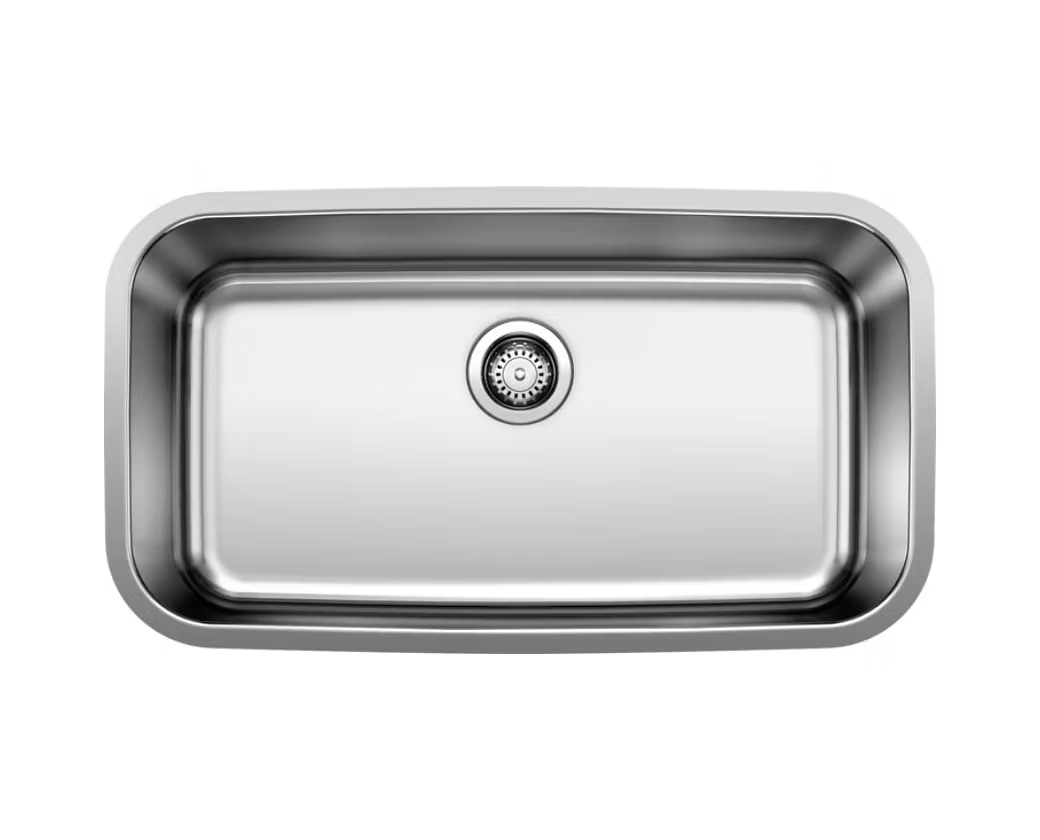 BLANCO Stellar Super Single Bowl Stainless Steel Undermount Kitchen Sink
