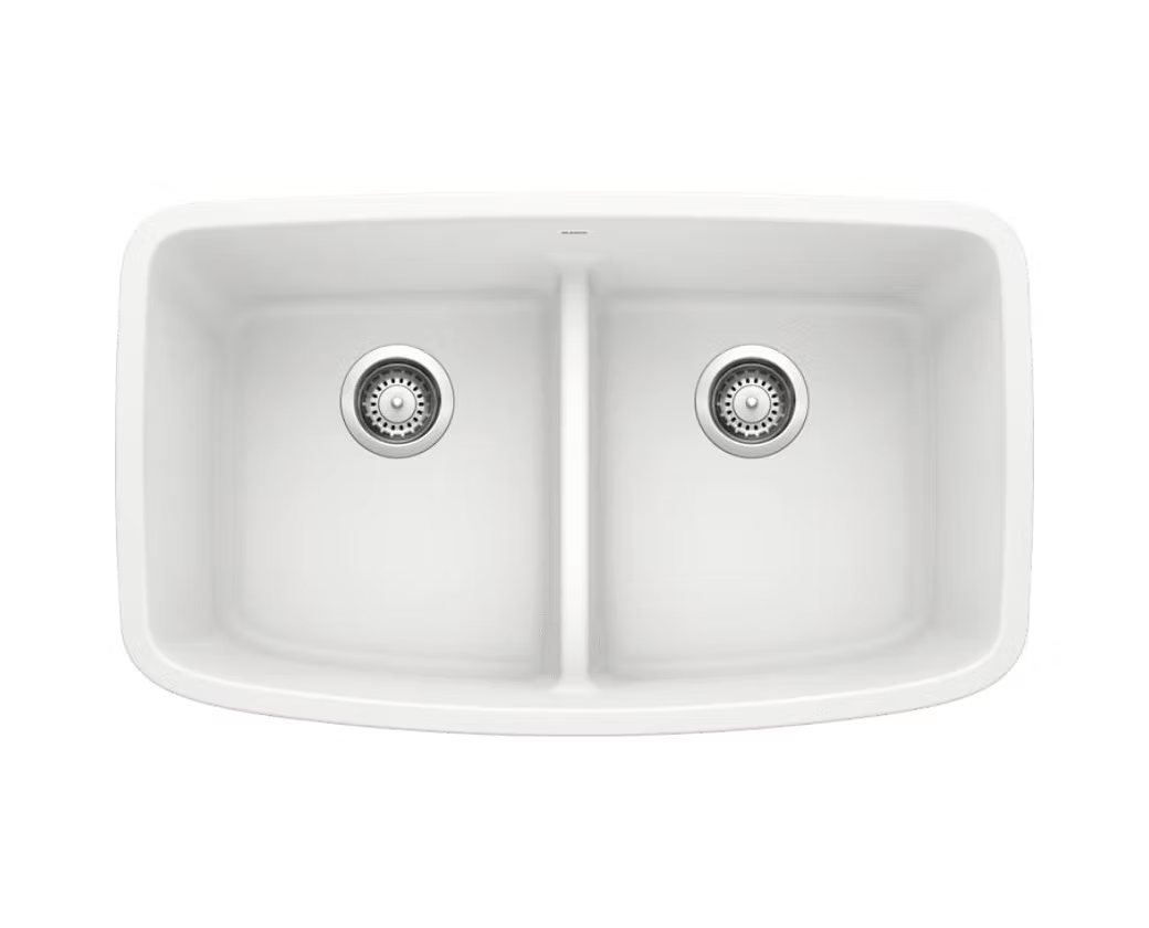 BLANCO Valea Equal Low Divide Granite Composite Kitchen Sink