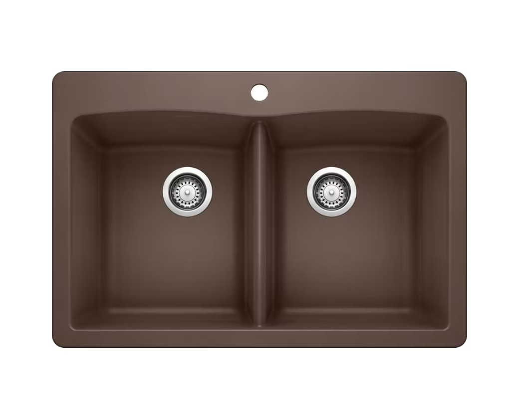 BLANCO Diamond Equal Double Bowl Granite Composite Kitchen Sink