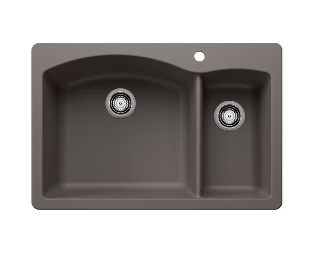BLANCO Diamond 80-20 Double Bowl Granite Composite Kitchen Sink