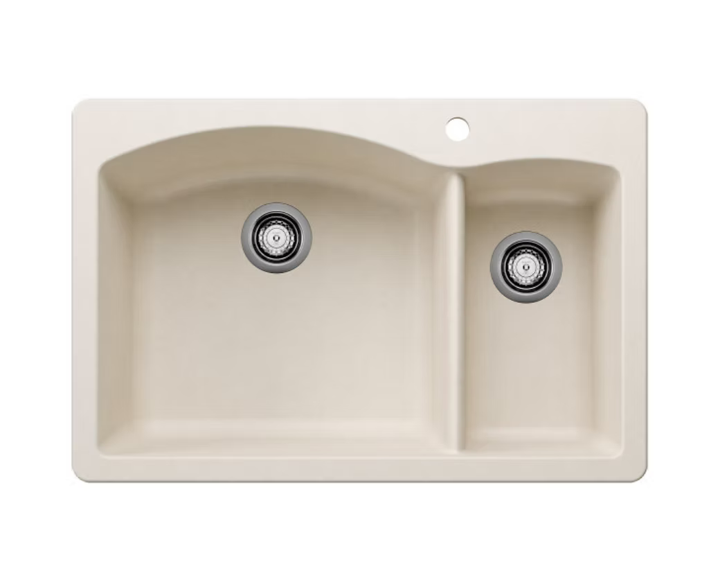 BLANCO Diamond 80-20 Double Bowl Granite Composite Kitchen Sink