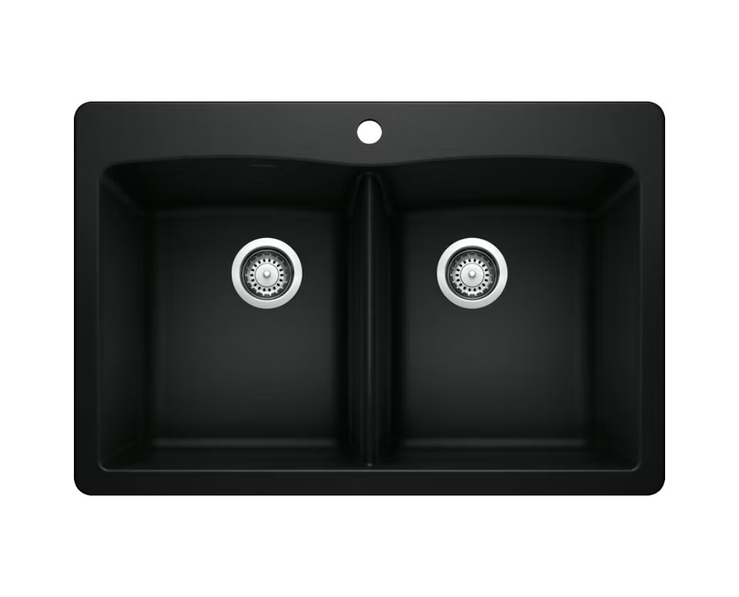 BLANCO Diamond Equal Double Bowl Granite Composite Kitchen Sink