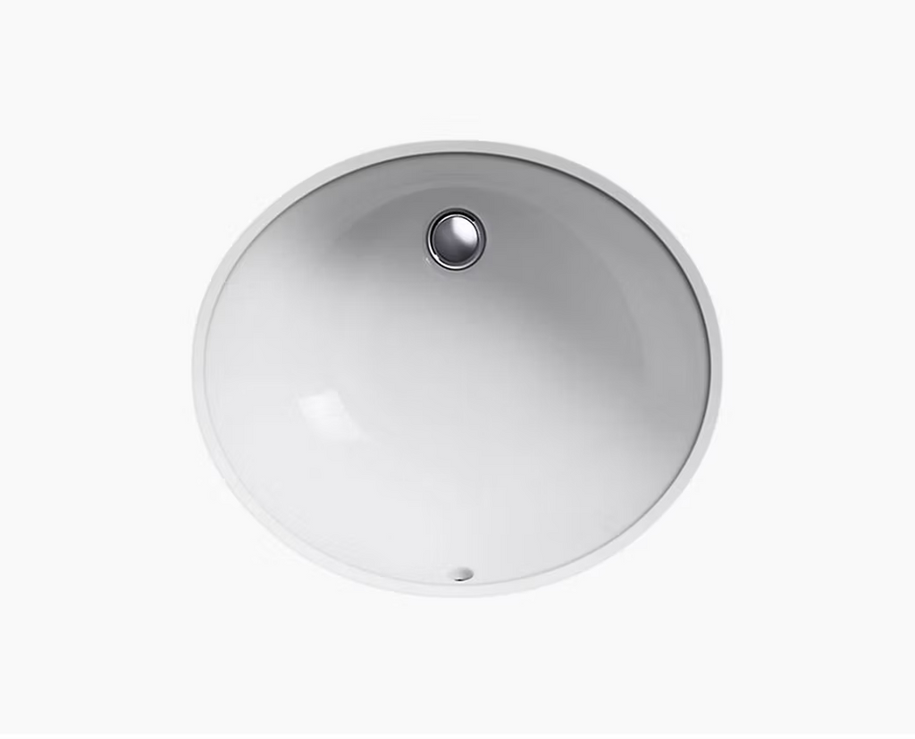 KOHLER Caxton Oval Vitreous China Vanity Sink