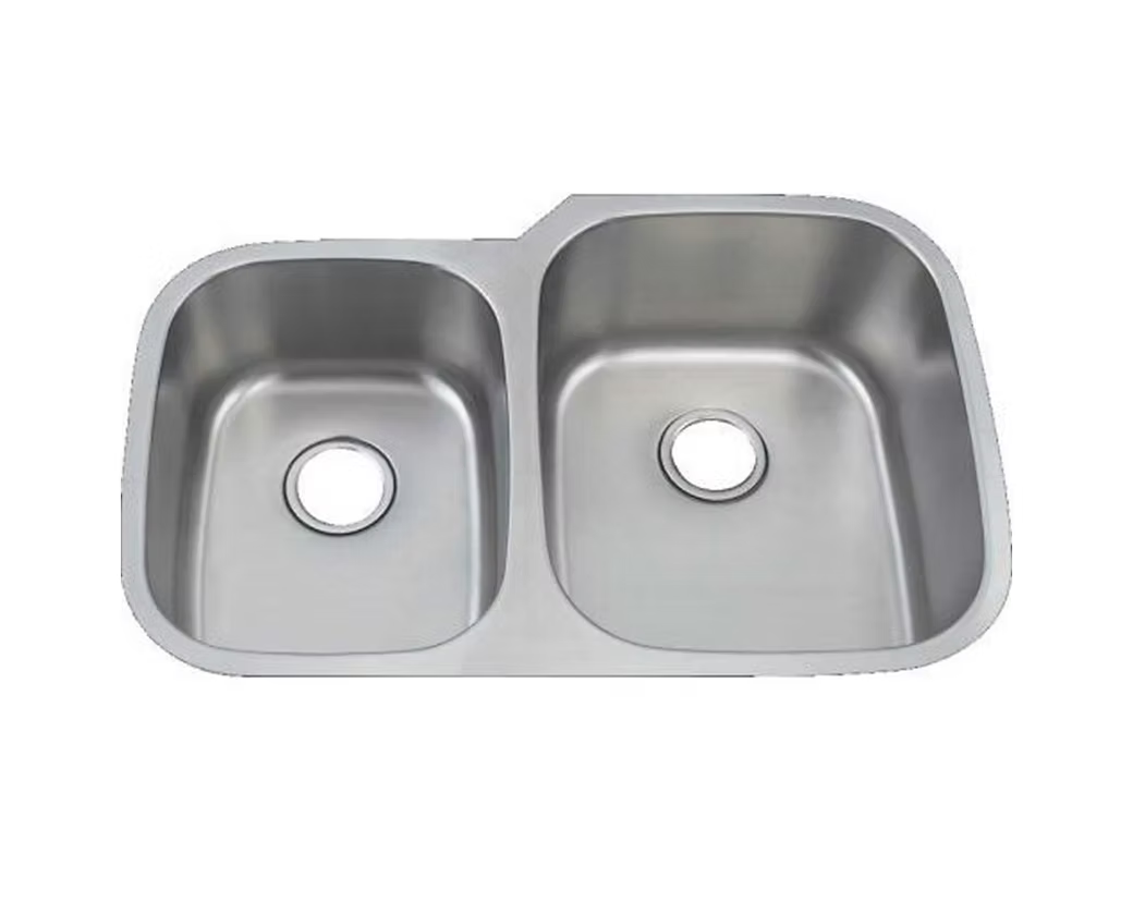 PROHS 40/60 Double Bowl Stainless Steel Undermount Kitchen Sink