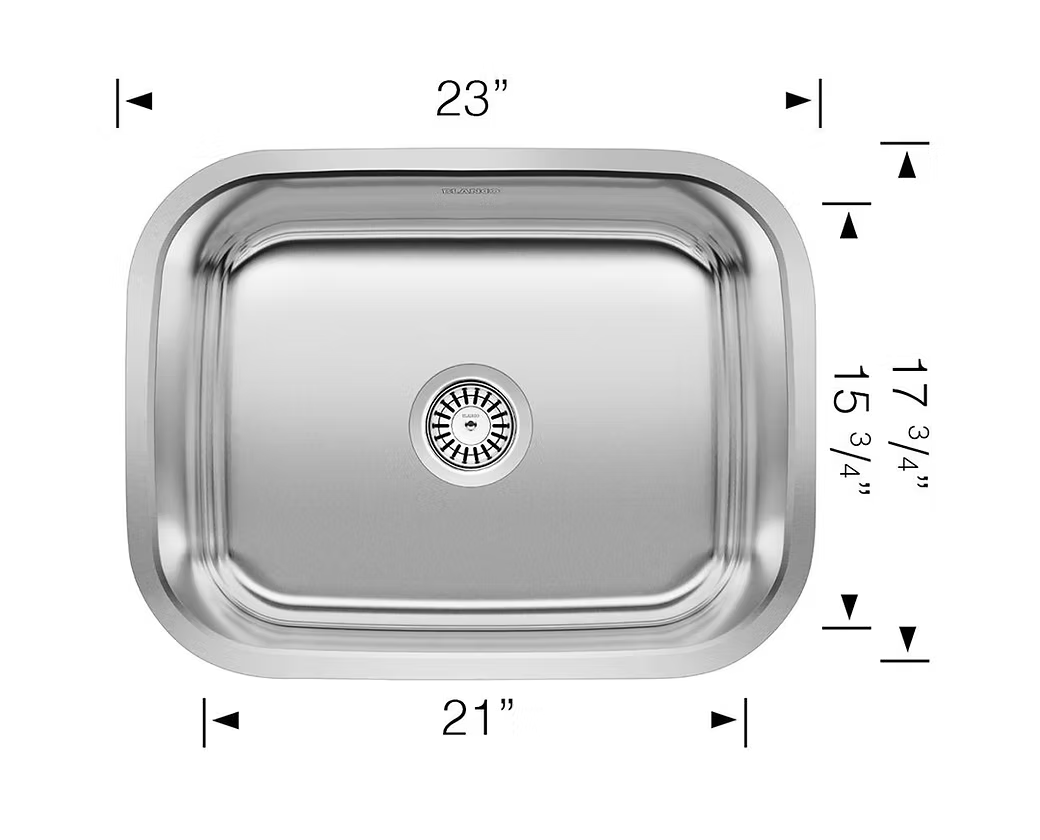 BLANCO Stainless Steel Utility / Laundry Sink