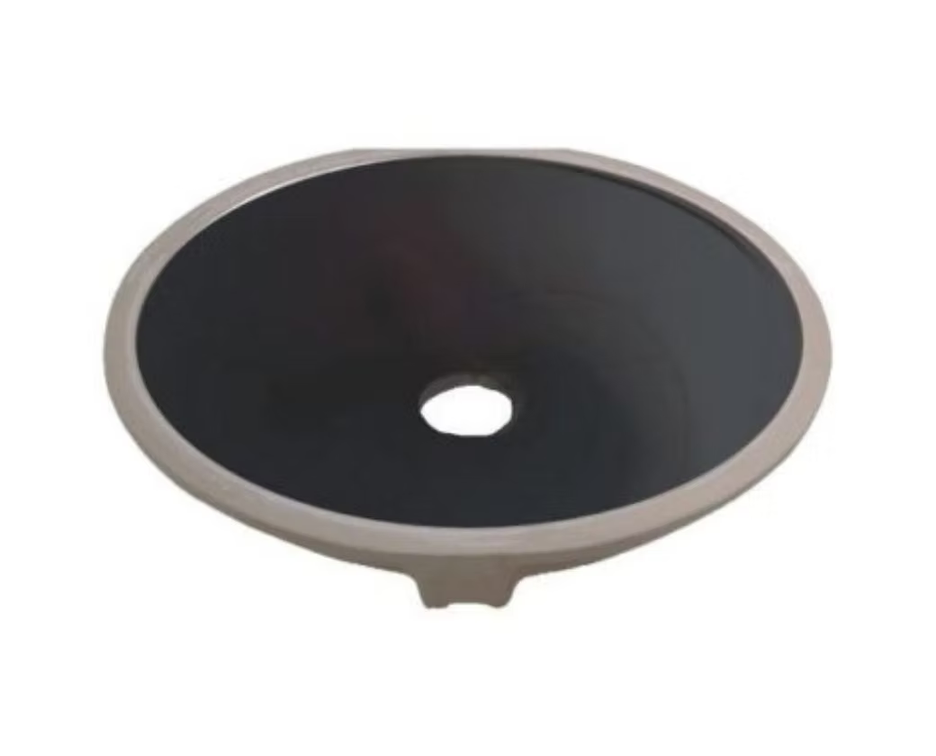 PROHS Oval Porcelain Undermount Vanity Sink