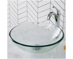 PROHS Vessel Glass Vanity Sink