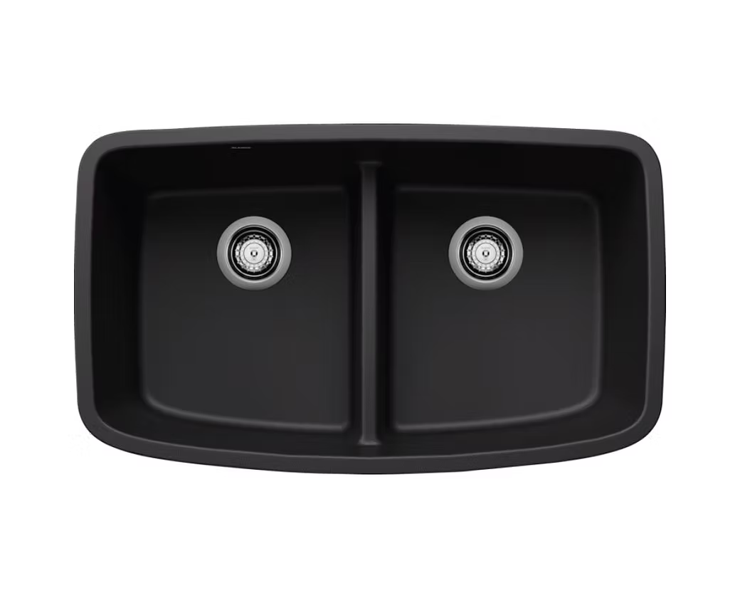 BLANCO Valea Equal Low Divide Granite Composite Kitchen Sink