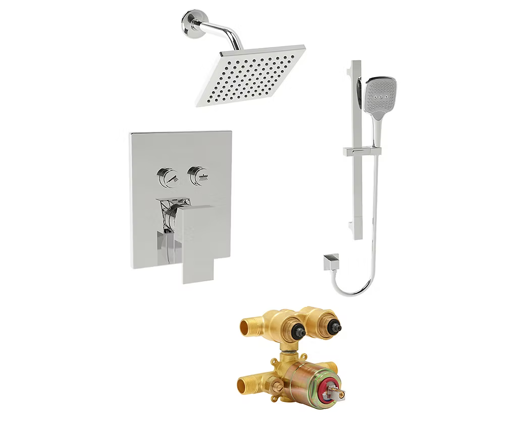 PROHS Pine Pressure Balance Shower Package