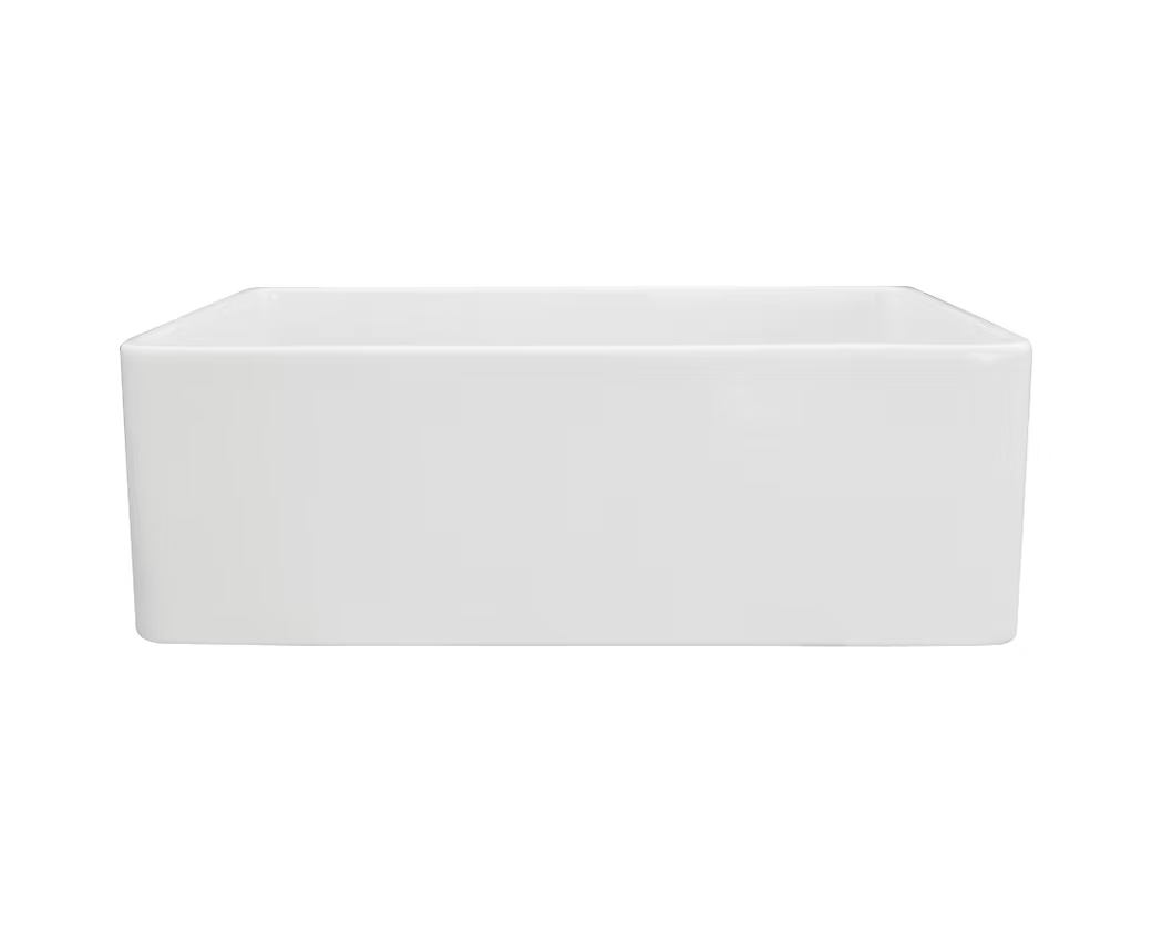 Q Calabria Single Bowl Fireclay Kitchen Sink