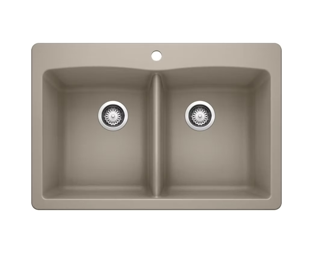 BLANCO Diamond Equal Double Bowl Granite Composite Kitchen Sink