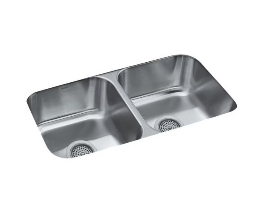 STERLING 11444 Stainless Steel Undermount Kitchen Sink