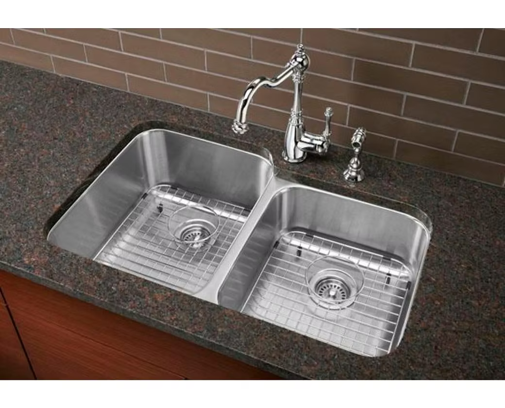 BLANCO Stellar 60-40 Stainless Steel Kitchen Sink