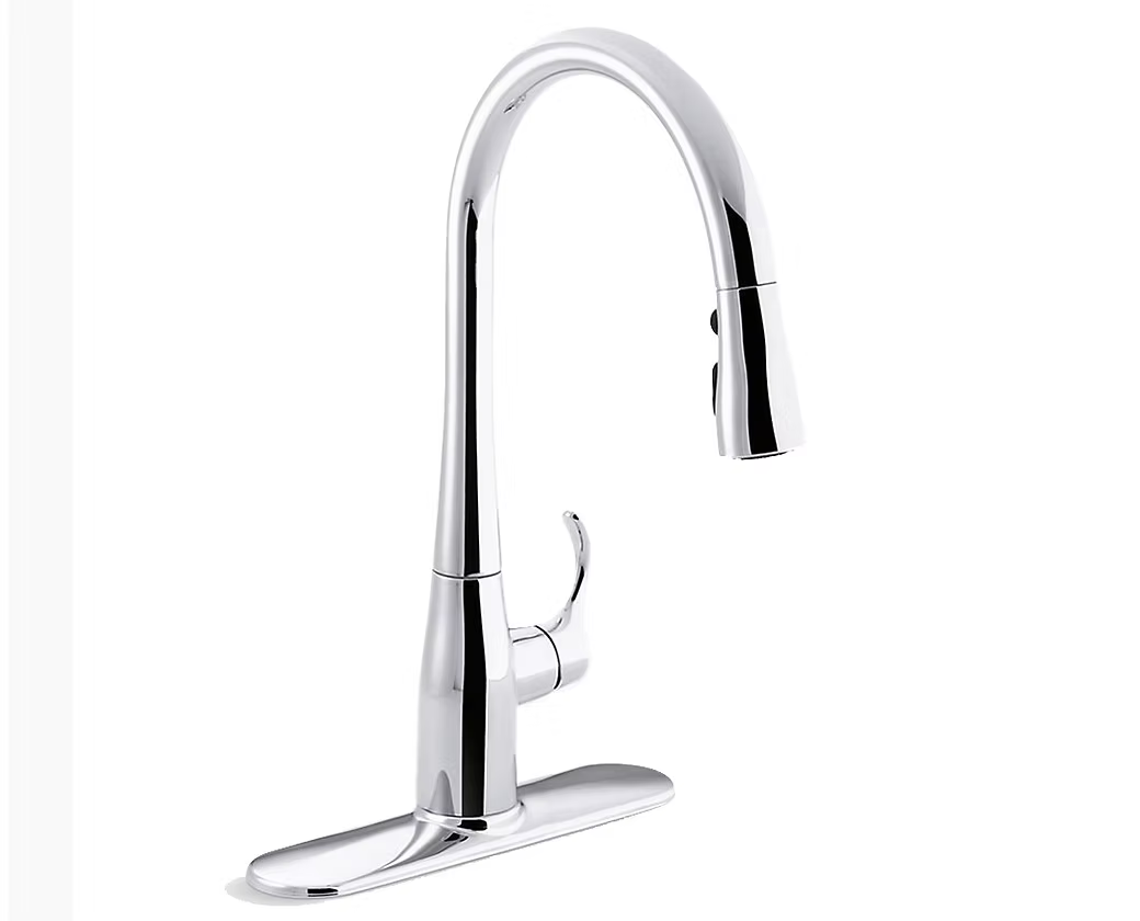 KOHLER Simplice with Three-Function Sprayhead Kitchen Faucet